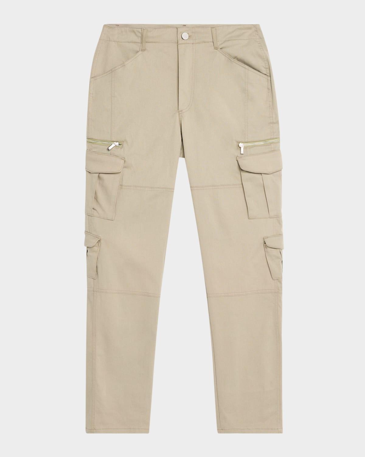 Men's Slim Twill Cargo Pants Product Image