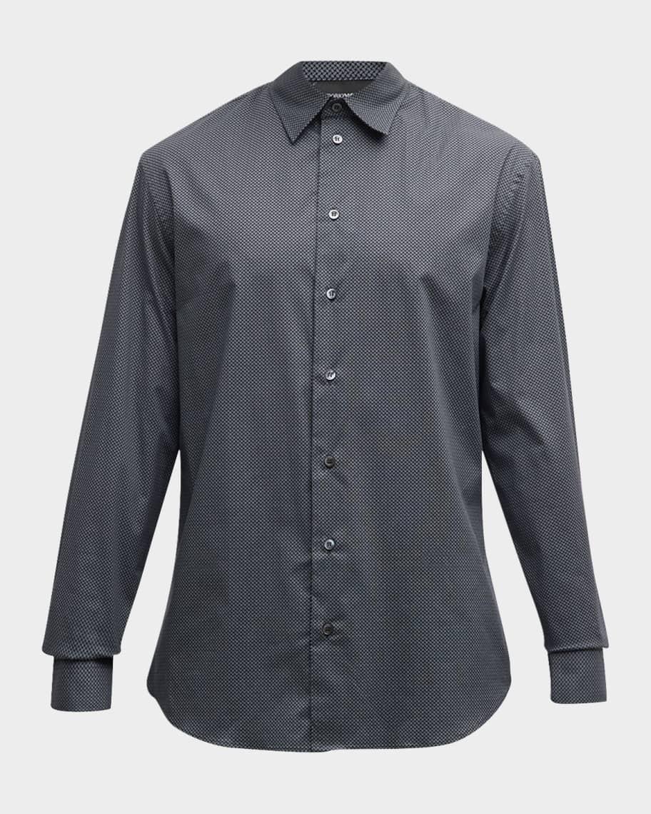 Men's Patterned Sport Shirt Product Image