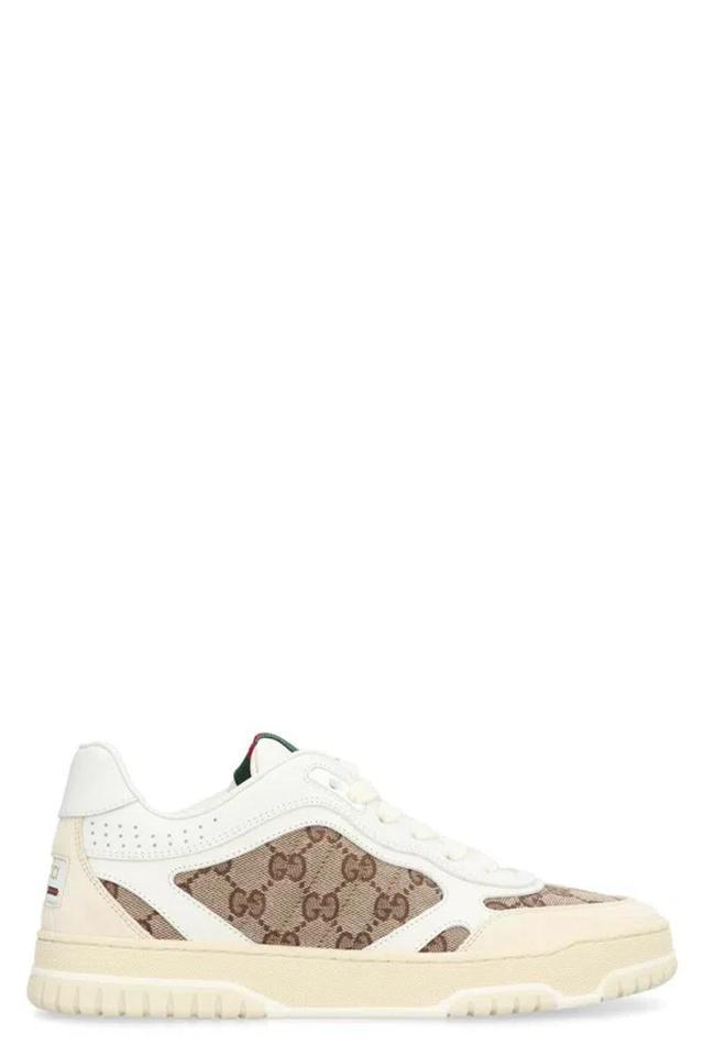 Re-web Low-top Sneakers In Beige Product Image