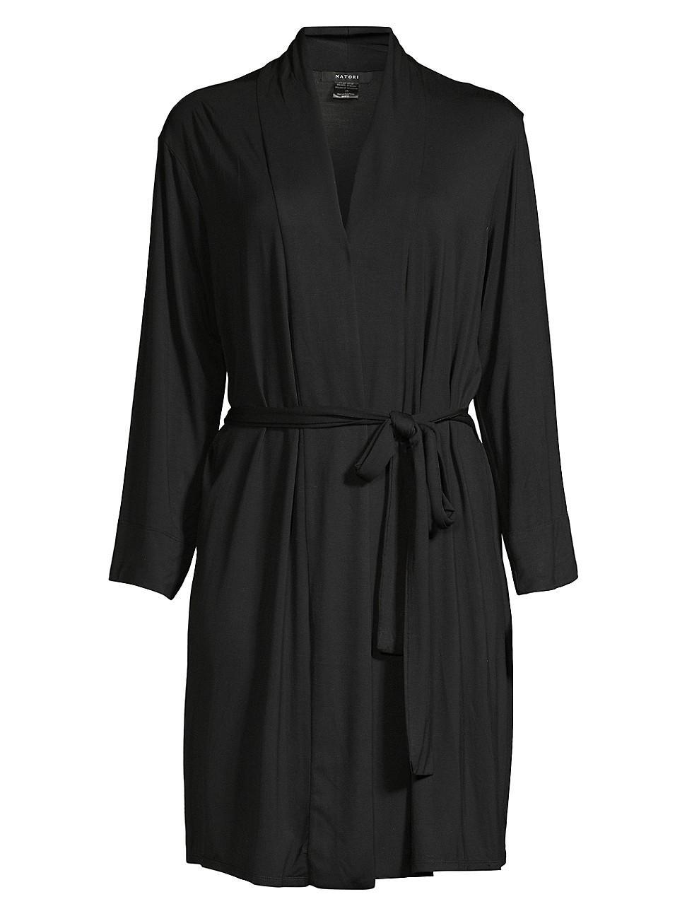 Womens Long-Sleeve Wrap Robe Product Image