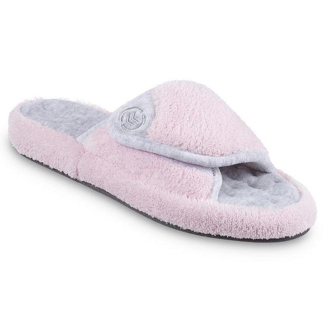 isotoner Microterry Pillowstep Womens Spa Slippers with Memory Foam Product Image