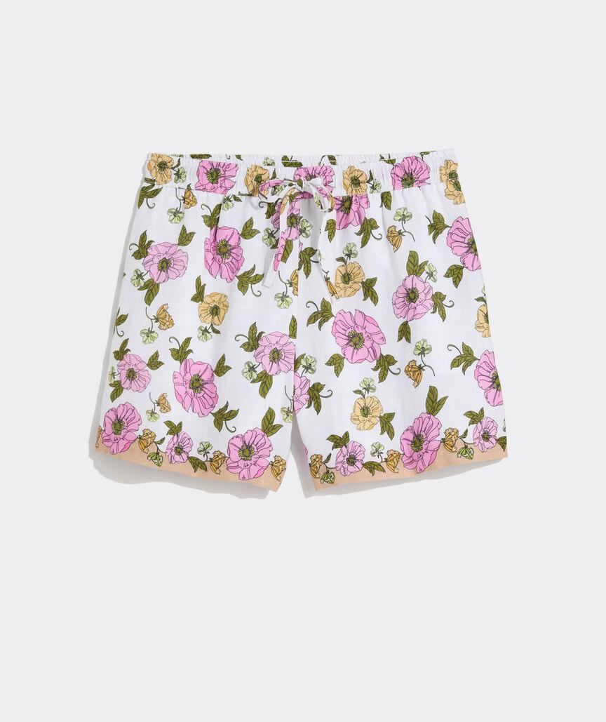 Linen Tie-Waist Shorts Product Image