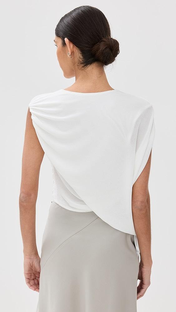 Anna October Florence Draped Top | Shopbop Product Image