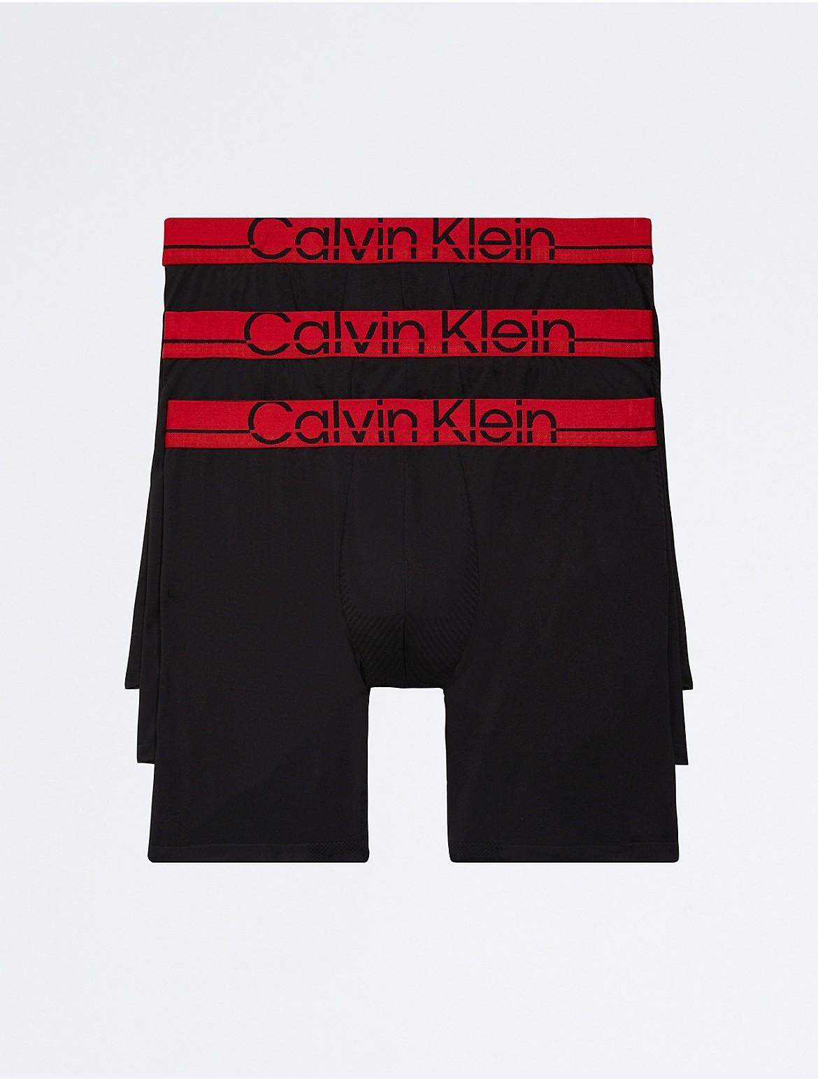 Calvin Klein Men's Calvin Klein Pro Fit 3-Pack Long Boxer Brief - Black - M Product Image