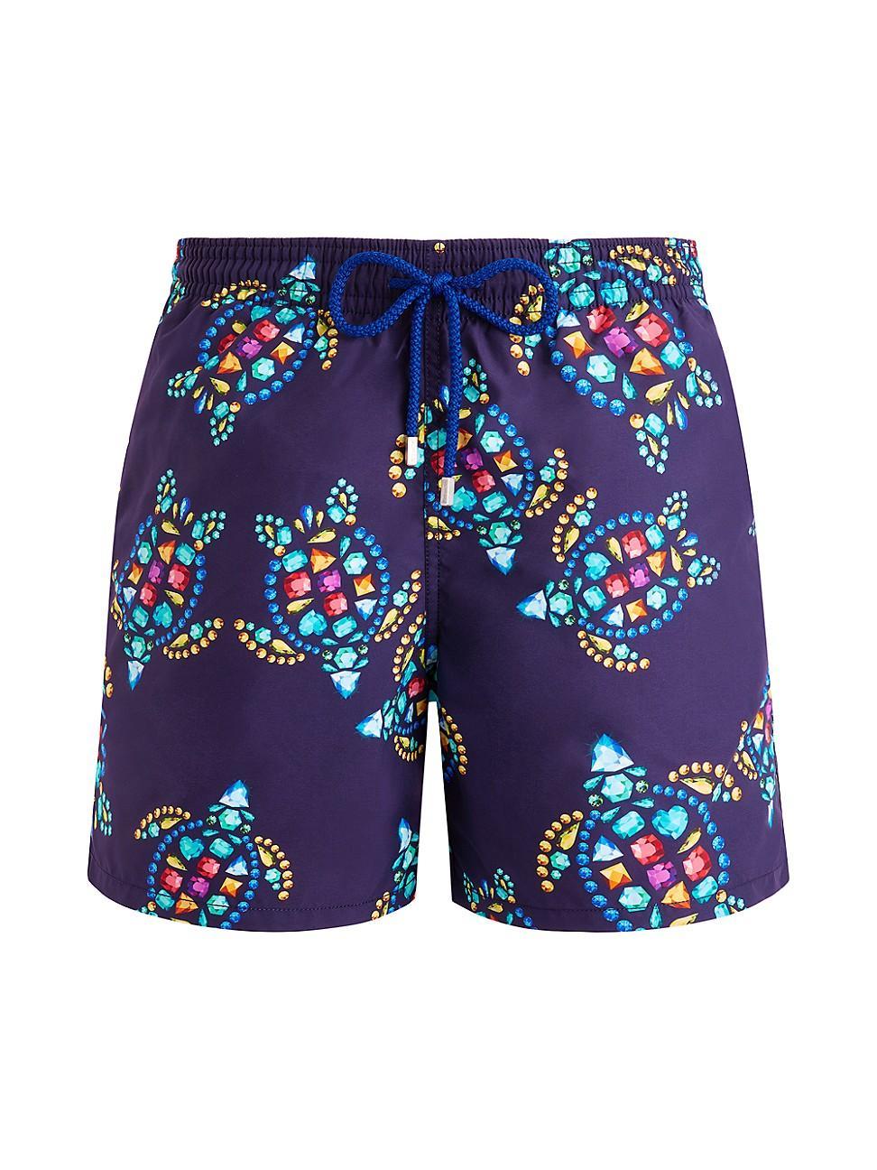 Mens Vendme Turtles Cotton Swim Shorts Product Image