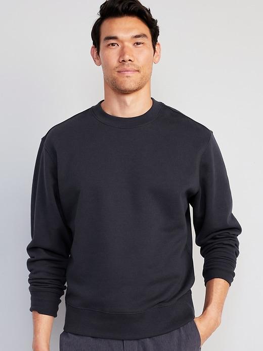 Oversized Crew-Neck Sweatshirt Product Image