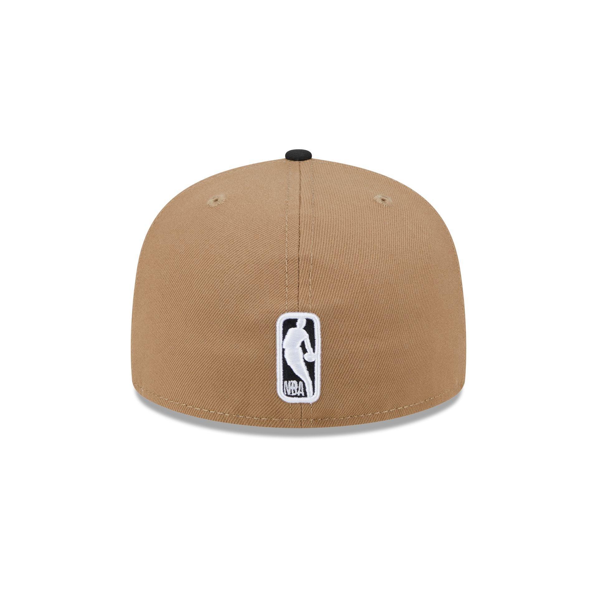 Miami Heat Classic 8-Bit Wordmark 59FIFTY Fitted Hat Male Product Image