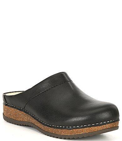 Dansko Mariella Leather Clogs Product Image