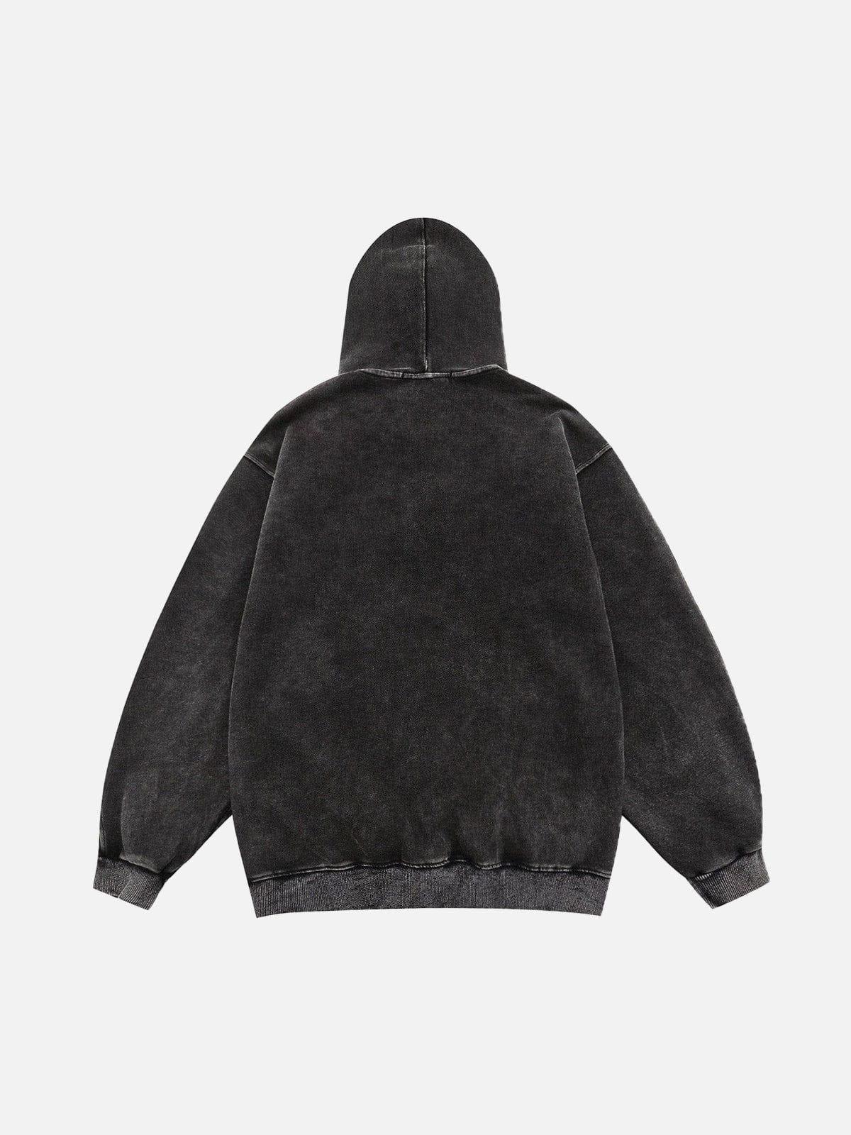 Solid Washed Hoodie Product Image