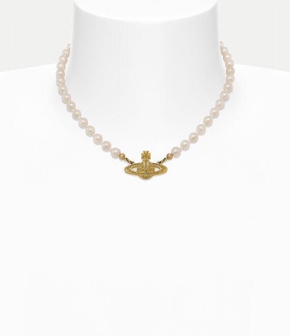 Mini Bas Relief Pearl Choker Product Image