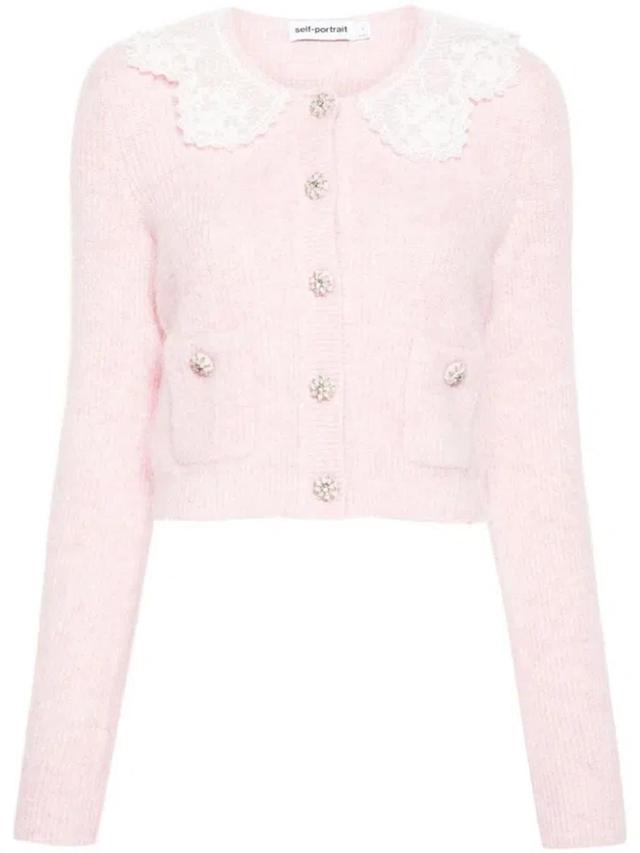 Self Portrait Sweaters Pink In Rosa Product Image