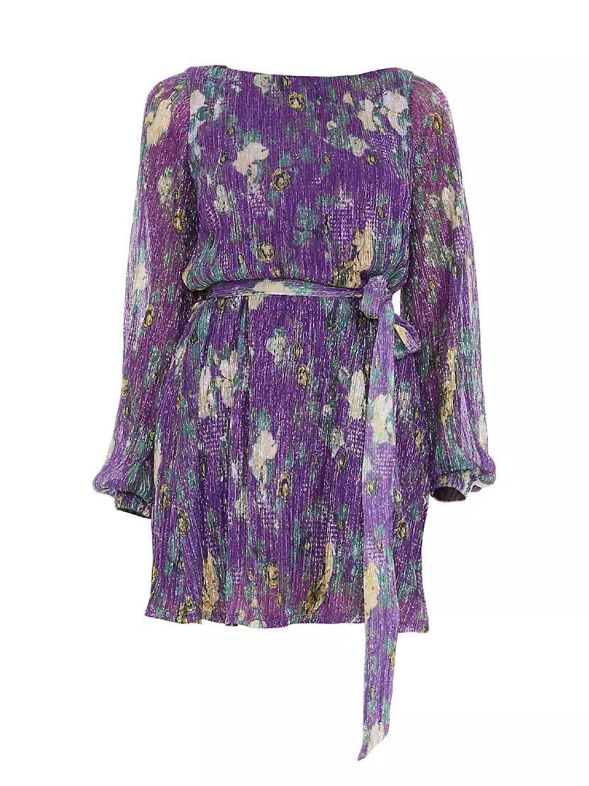 Kirsi Floral Loose Minidress Product Image