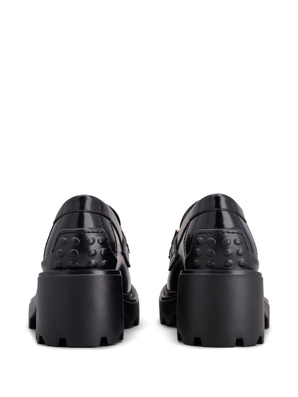 60mm leather loafers Product Image