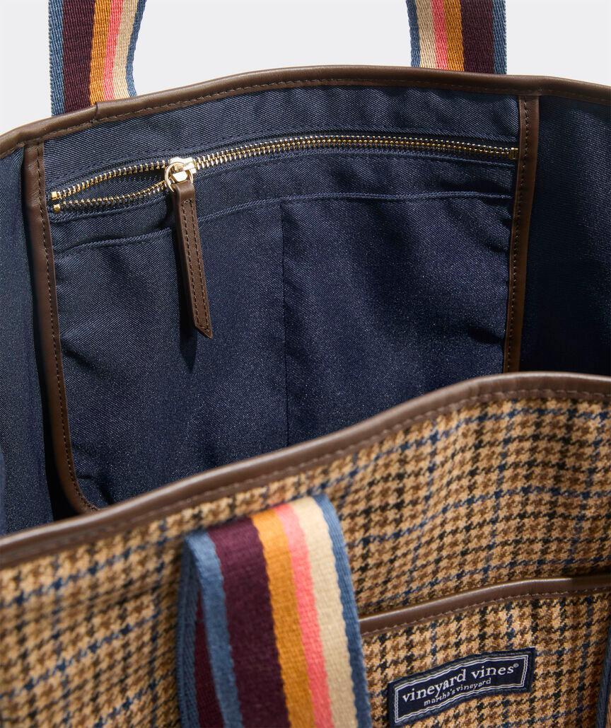 Tweed Snap Tote Product Image