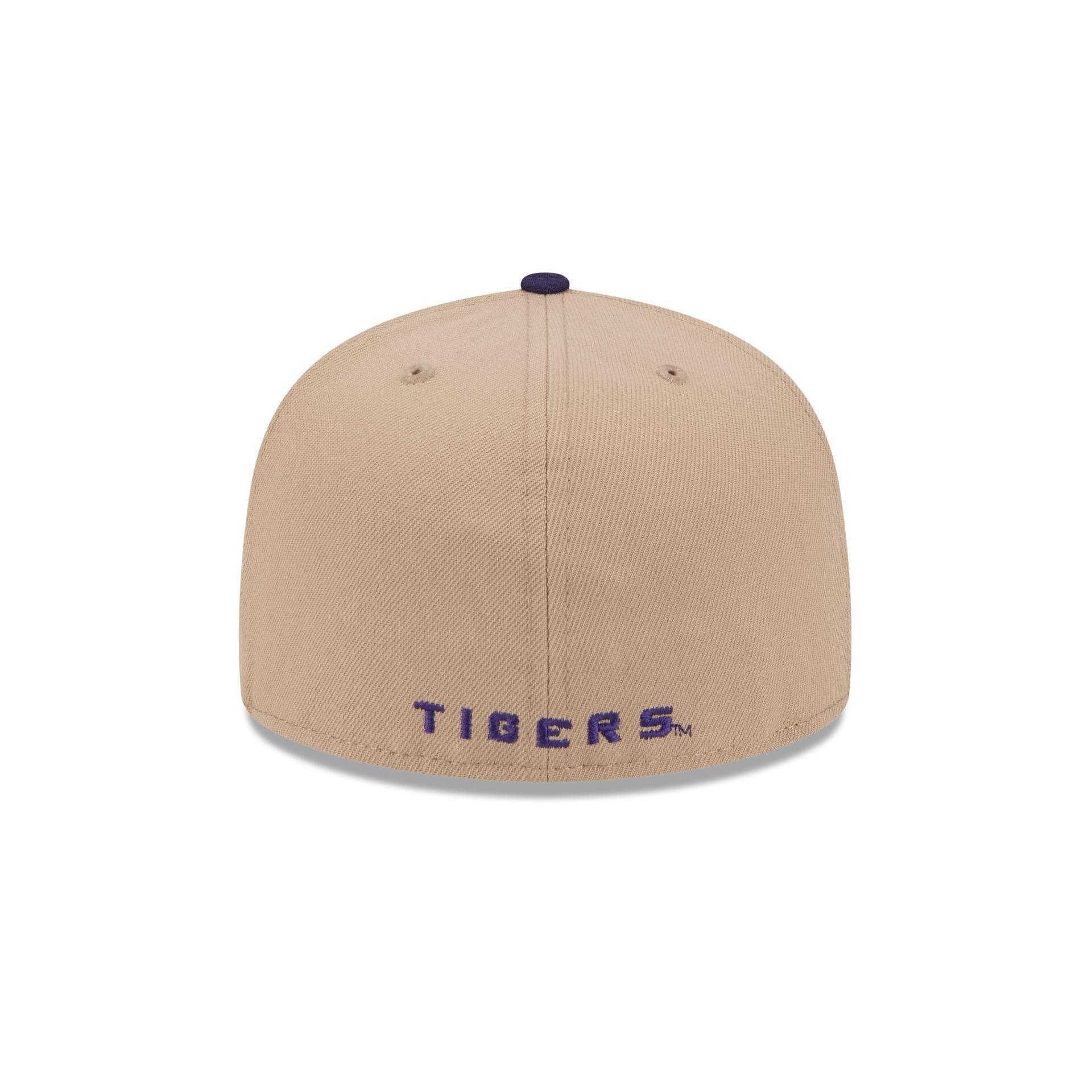 LSU Tigers Camel 59FIFTY Fitted Hat Male Product Image