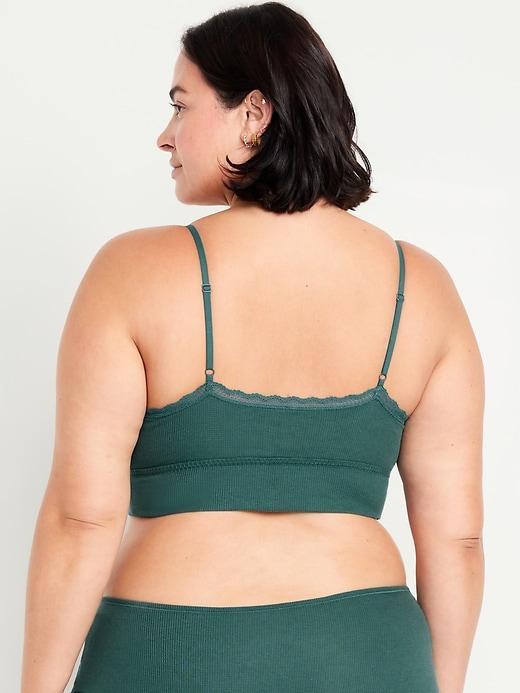 Longline Waffle Bralette Product Image