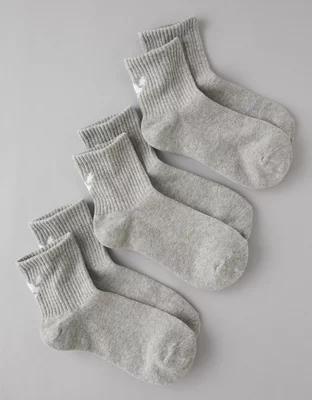 AE Eagle Boyfriend Sock 3-Pack Product Image