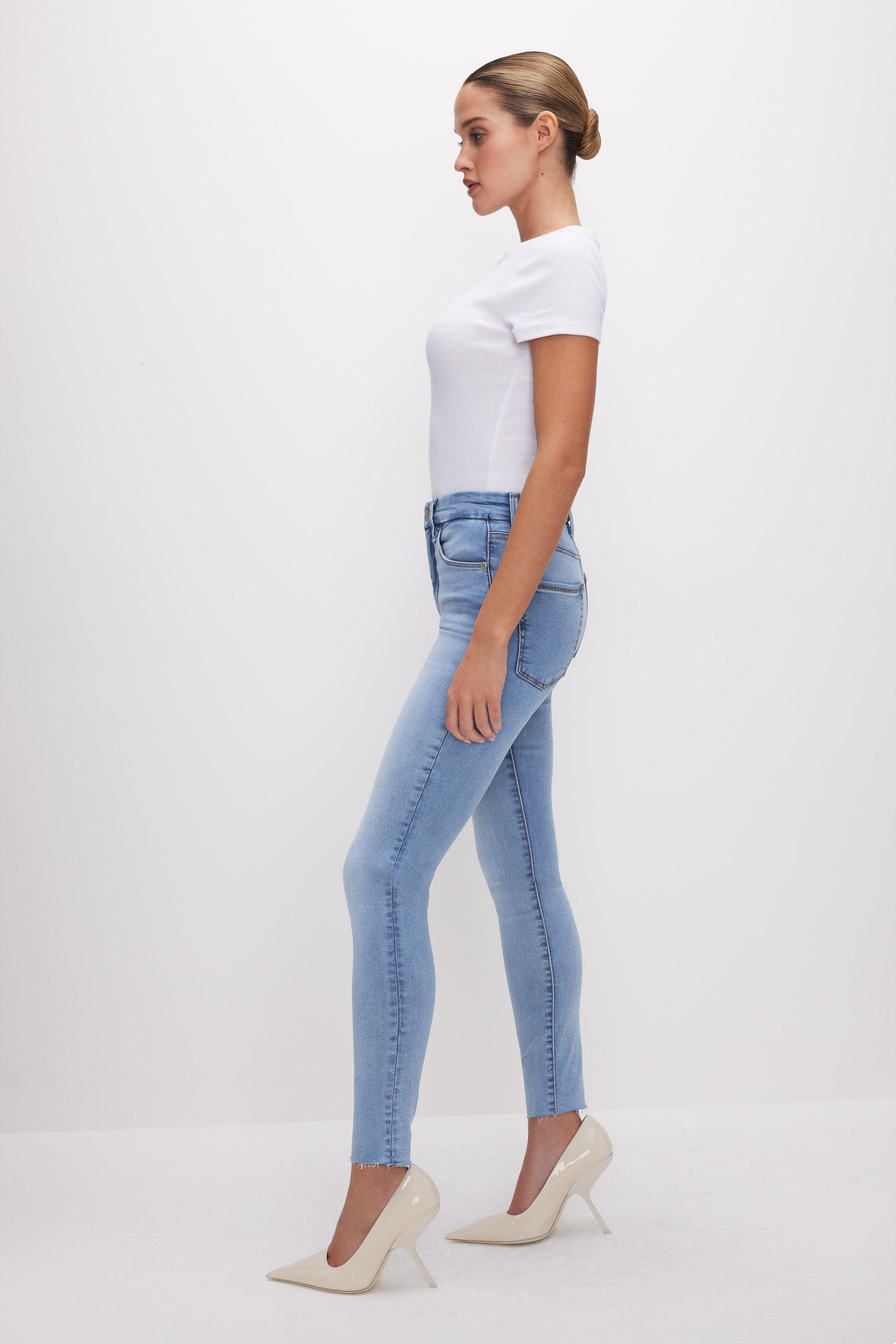 GOOD WAIST SKINNY JEANS | INDIGO579 Product Image