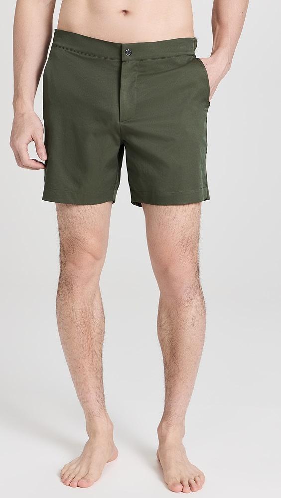 Frescobol Carioca Rio Tailored 6" Swim Shorts | Shopbop Product Image