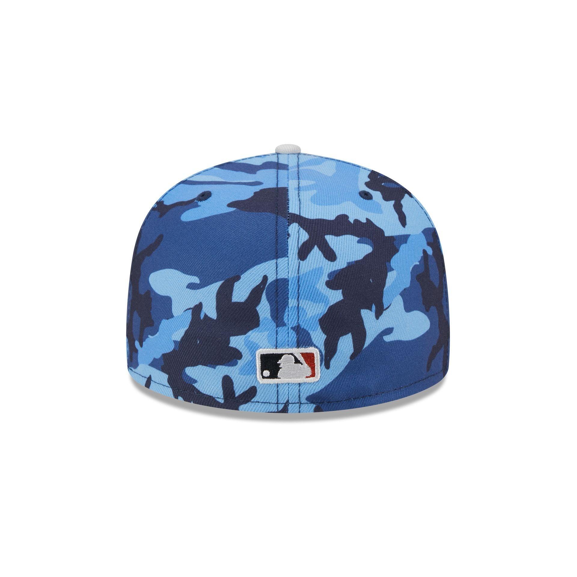 St. Louis Cardinals Blue Camo 59FIFTY Fitted Hat Male Product Image