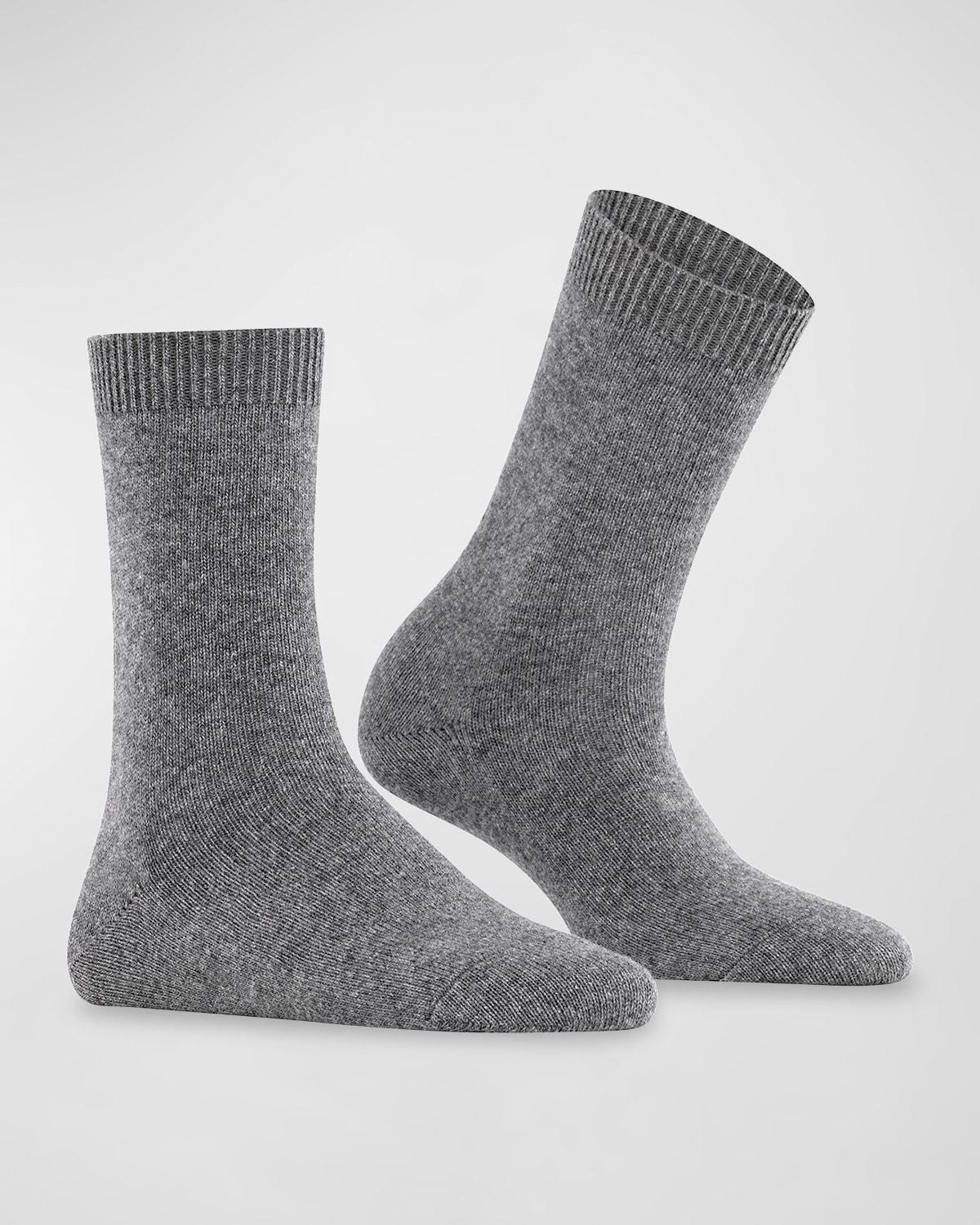 Cashmere & Wool-Blend Cozy Socks Product Image