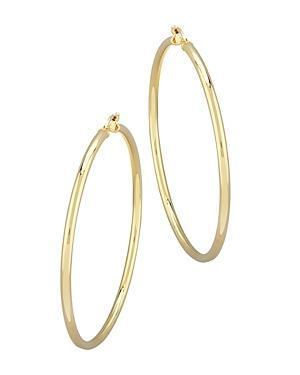 Bloomingdales Hoop Earrings in 14K Yellow Gold - 100% Exclusive Product Image