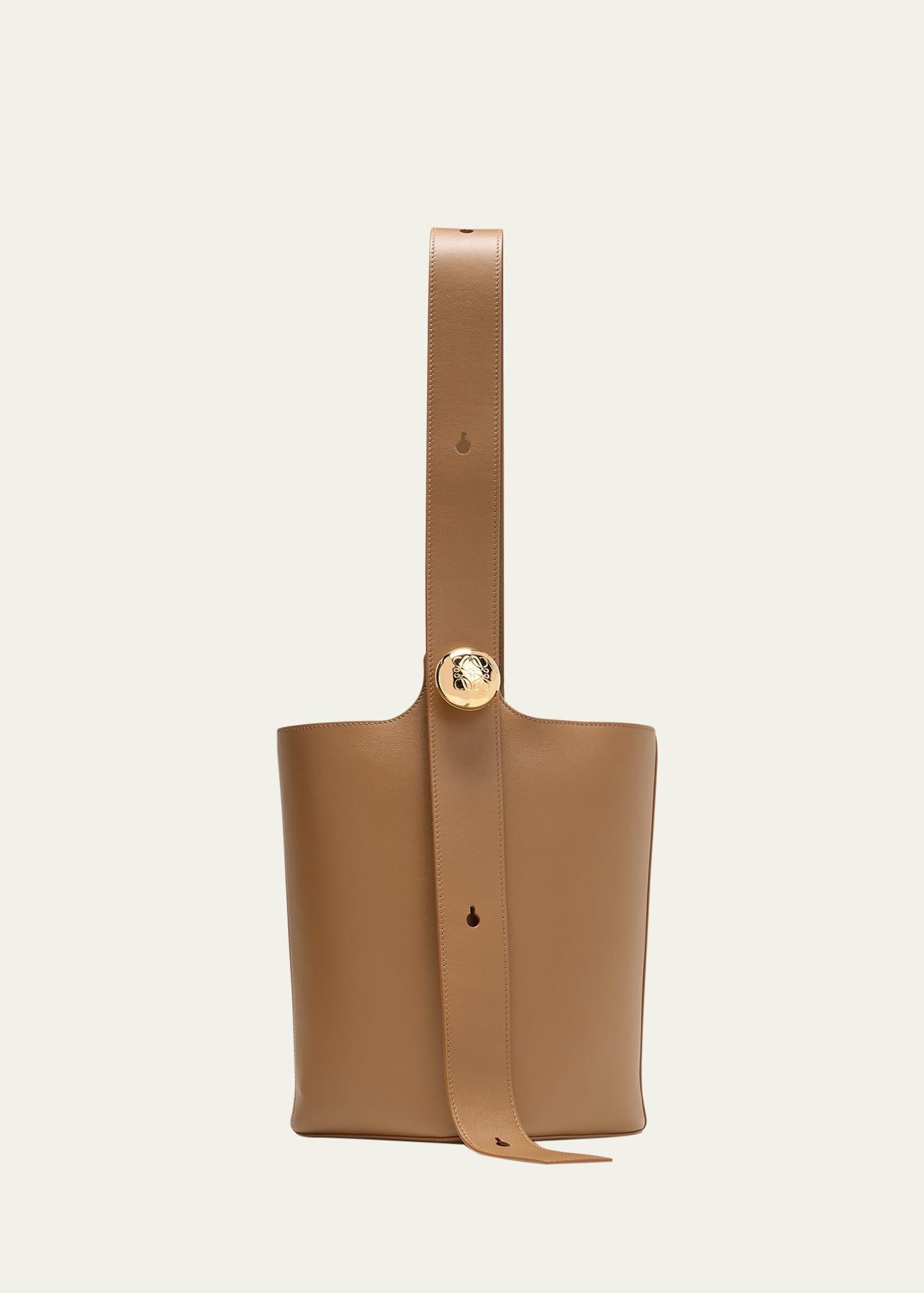 Anagram Pebble Leather Bucket Bag Product Image