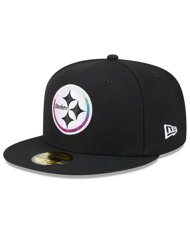 Mens New Era Pittsburgh Steelers 2023 NFL Crucial Catch 59FIFTY Fitted Hat Product Image