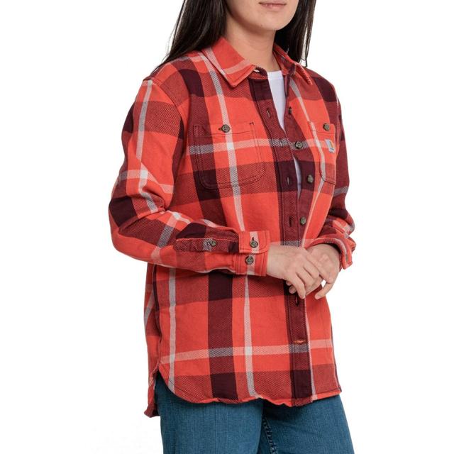 Carhartt 105036 Heavyweight Plaid Shirt - Long Sleeve Product Image