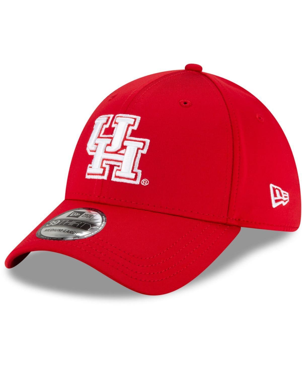 Mens New Era Red Houston Cougars Campus Preferred 39THIRTY Flex Hat Product Image