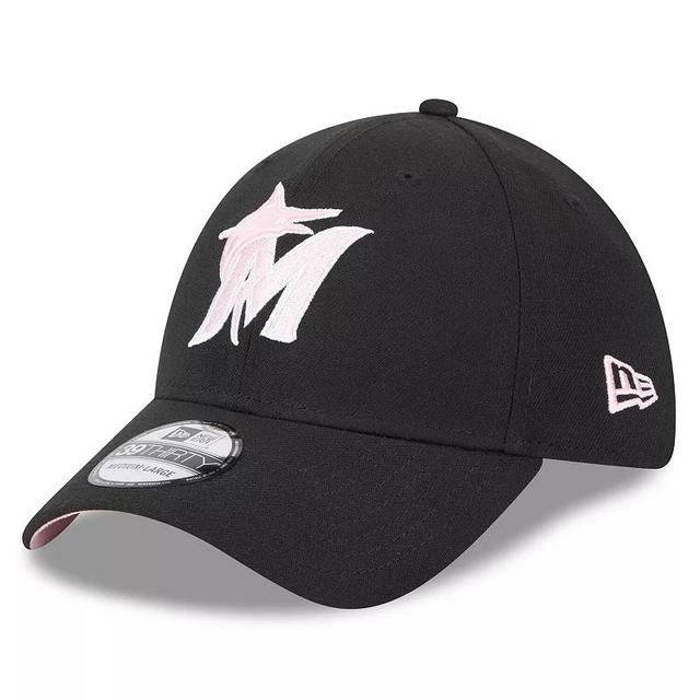 Mens New Era Miami Marlins 2024 Mothers Day 39THIRTY Flex Hat Product Image