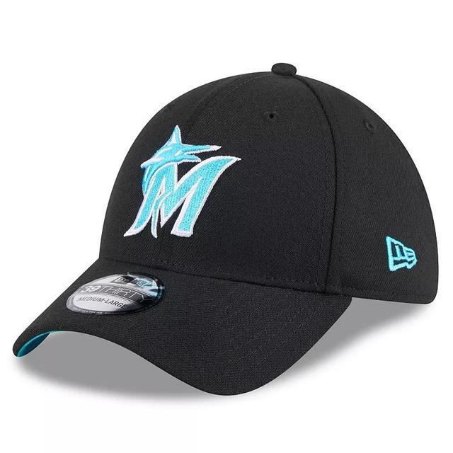 Mens New Era Miami Marlins 2024 Fathers Day 39THIRTY Flex Hat Product Image