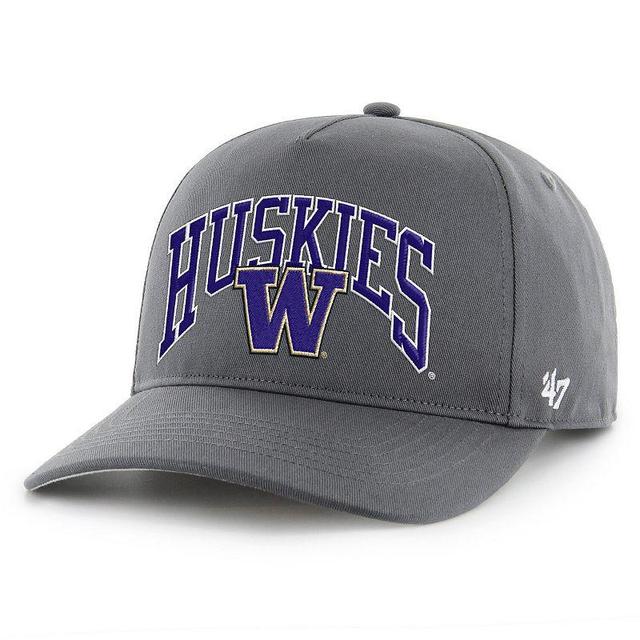 Mens 47 Charcoal Washington Huskies Classic Hitch Adjustable Hat Product Image