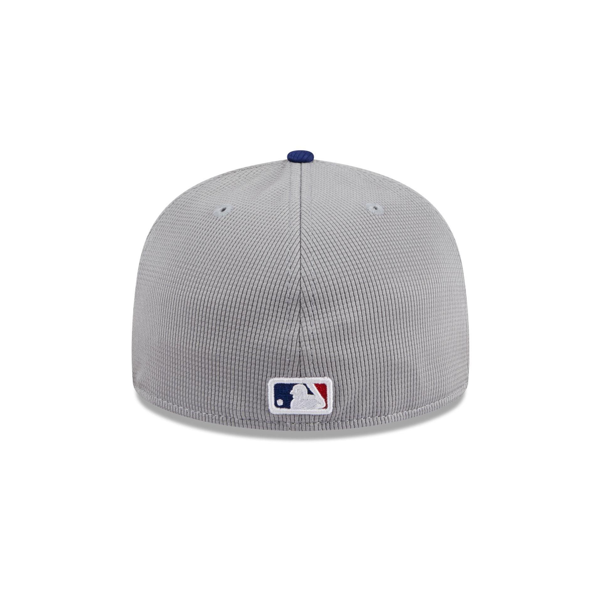 Los Angeles Dodgers 2024 Batting Practice Gray 59FIFTY Fitted Hat Male Product Image