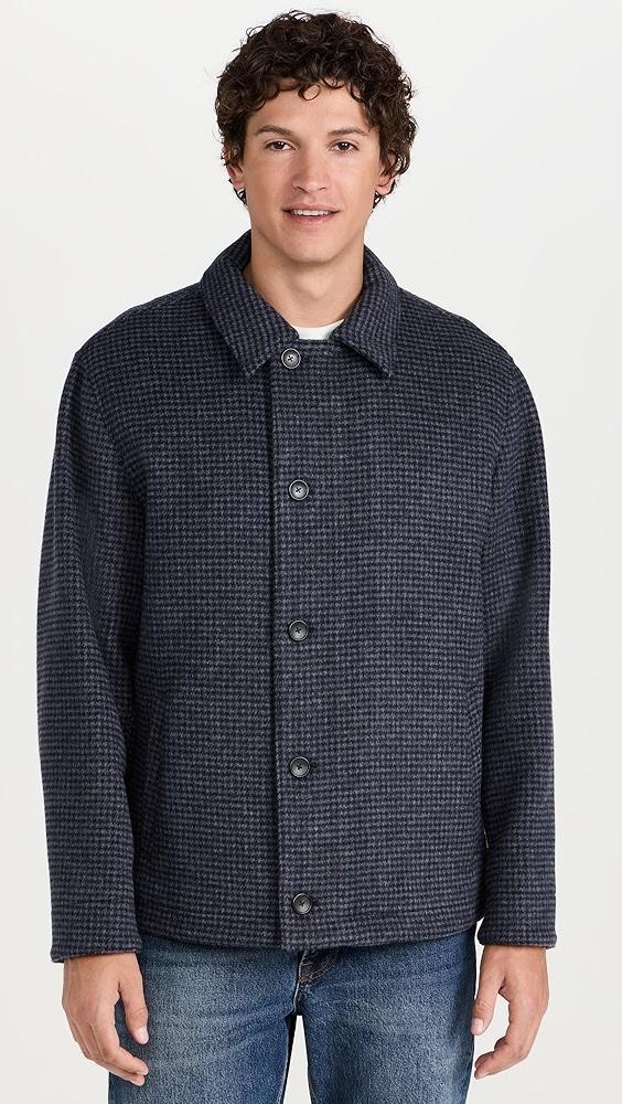 Vince Houndstooth Deck Jacket | Shopbop Product Image