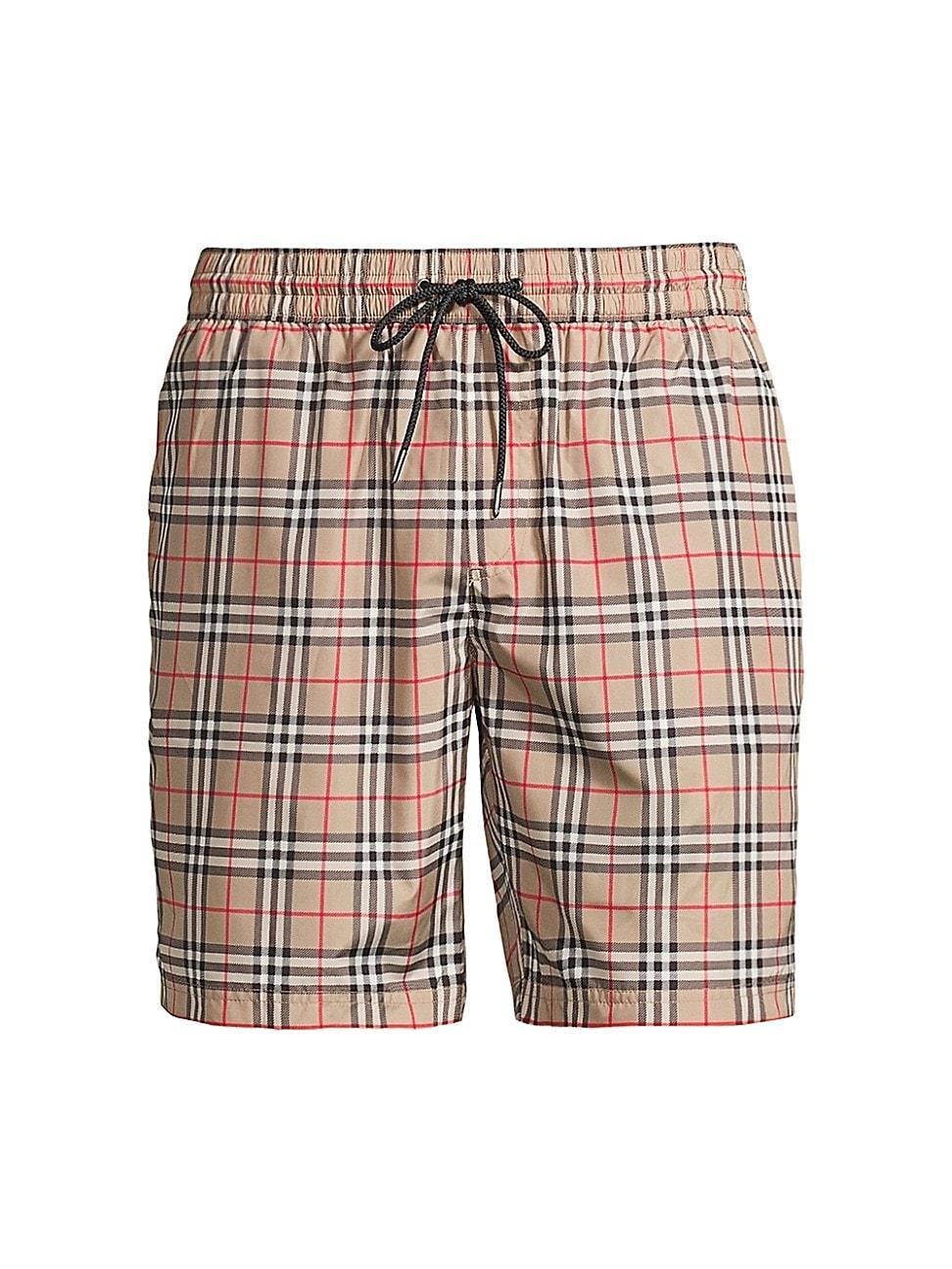 burberry Guildes Vintage Check Swim Trunks Product Image