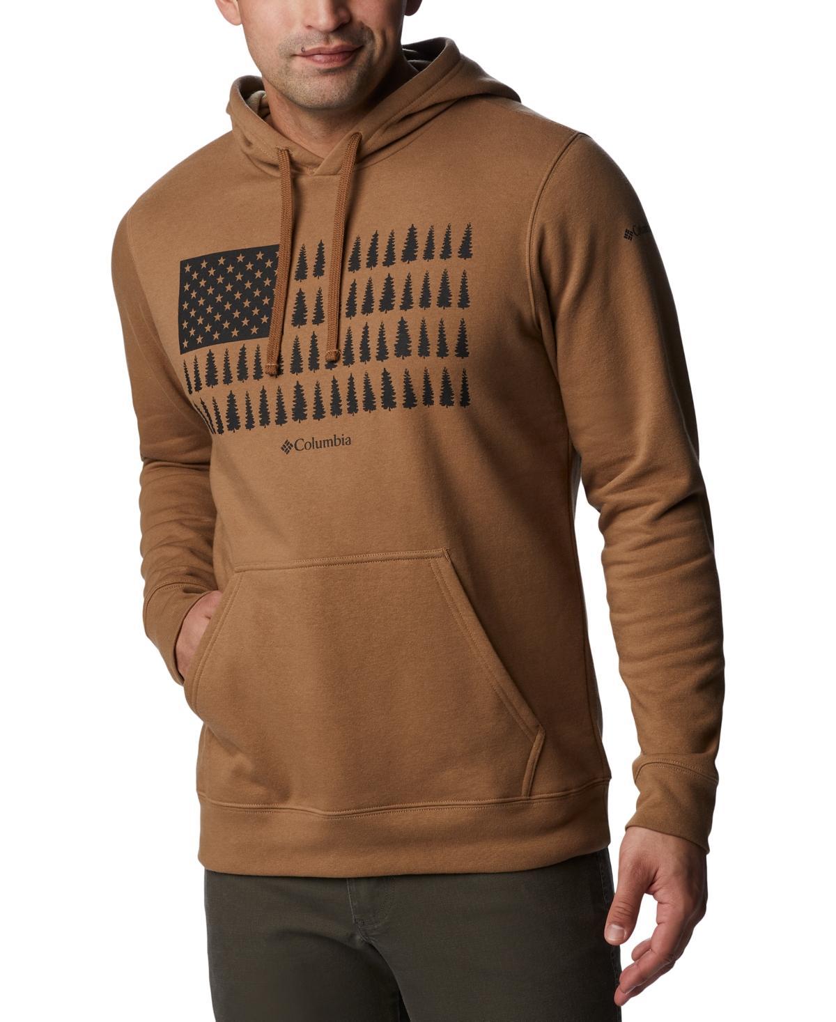 Mens Columbia Trek Graphic Fleece Hoodie Product Image