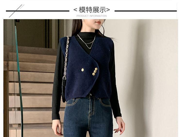 High-Waist Bootcut Jeans Product Image