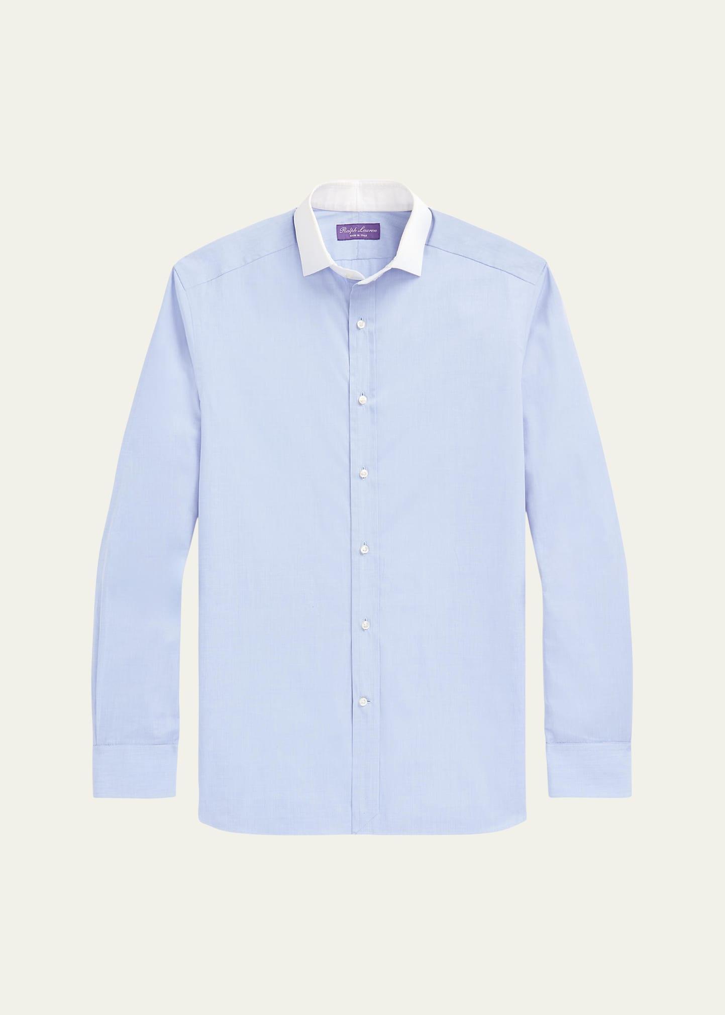 Mens Dexter End-On-End Button-Front Shirt Product Image