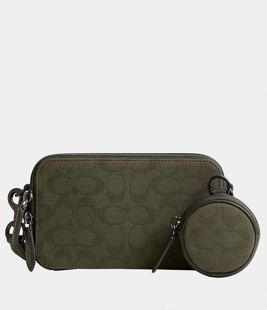 COACH Slim Charter Signature Canvas Jacquard Crossbody Bag Product Image