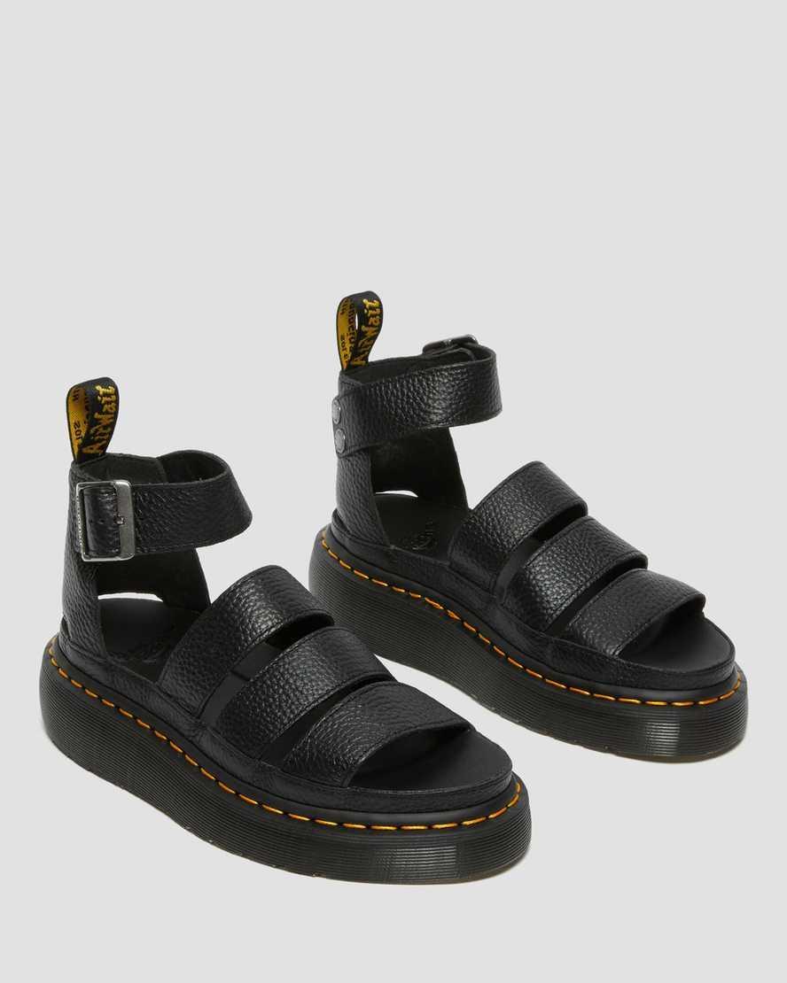 Dr. Martens Clarissa II Quad Sandals Black 6 Product Image