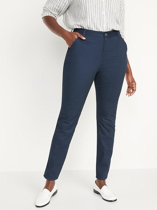 High-Waisted Wow Skinny Pants Product Image