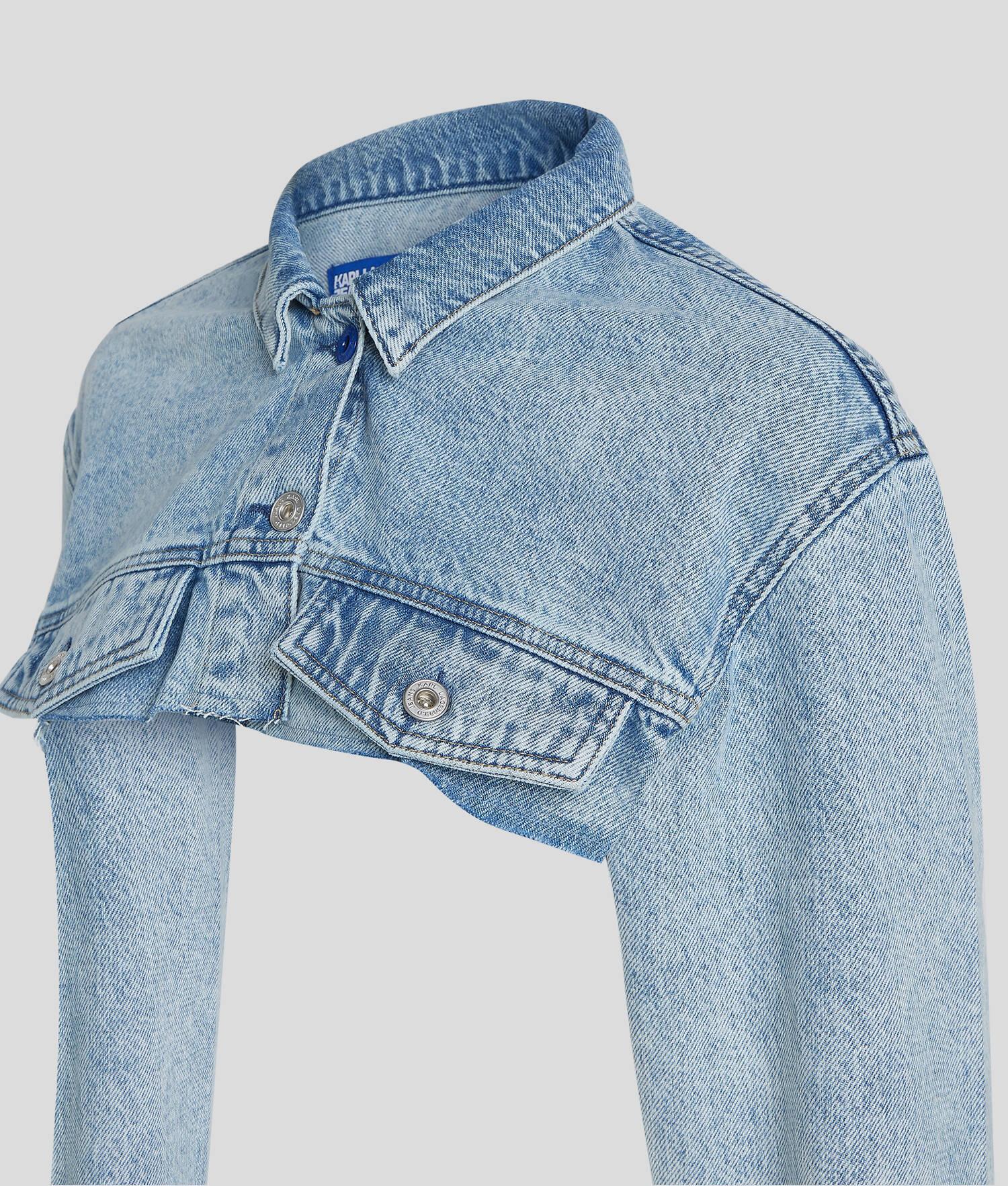 KLJ MICRO DENIM JACKET Product Image