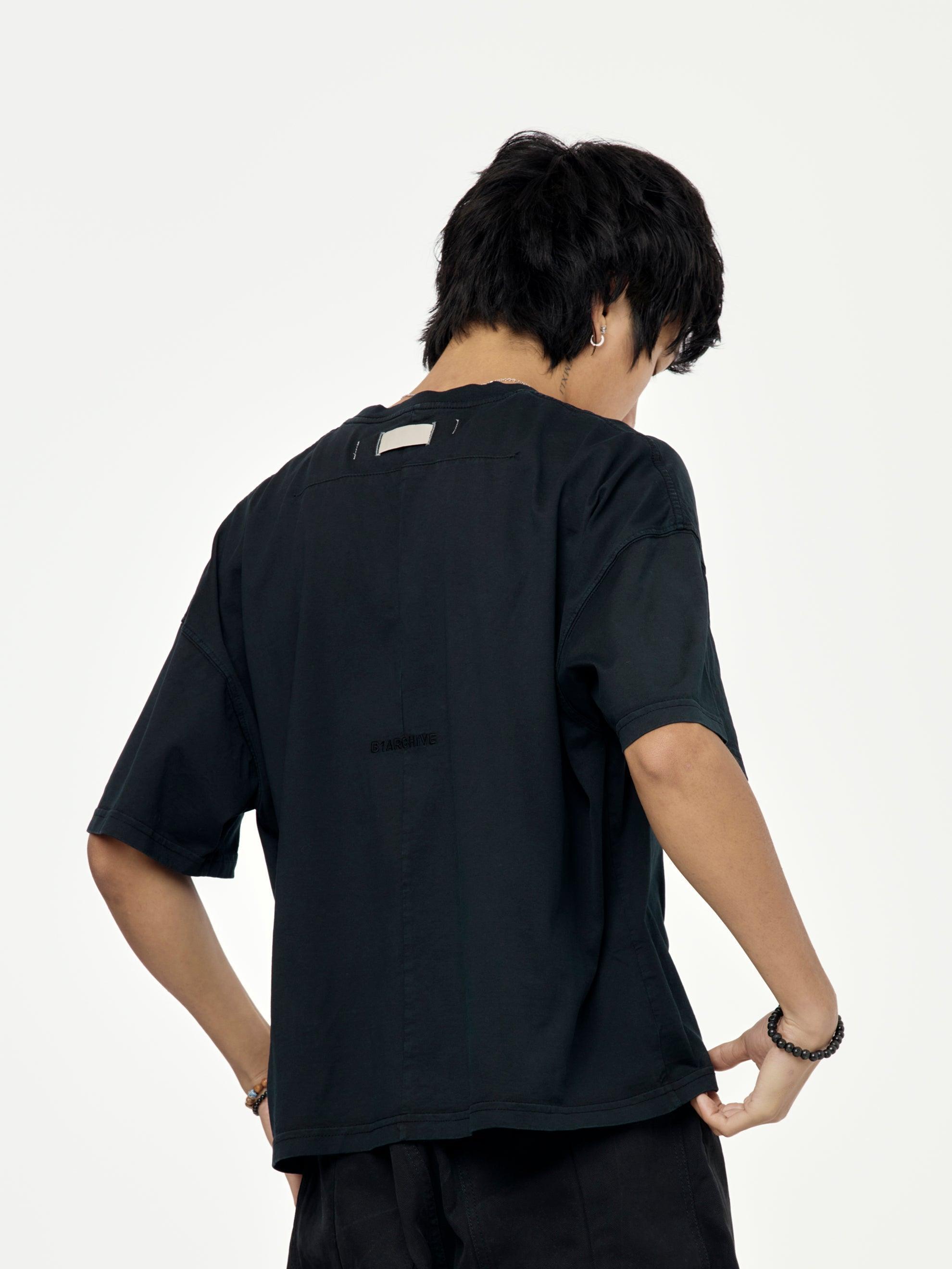 S/S CREWNECK TEE SHIRT (Black) Product Image