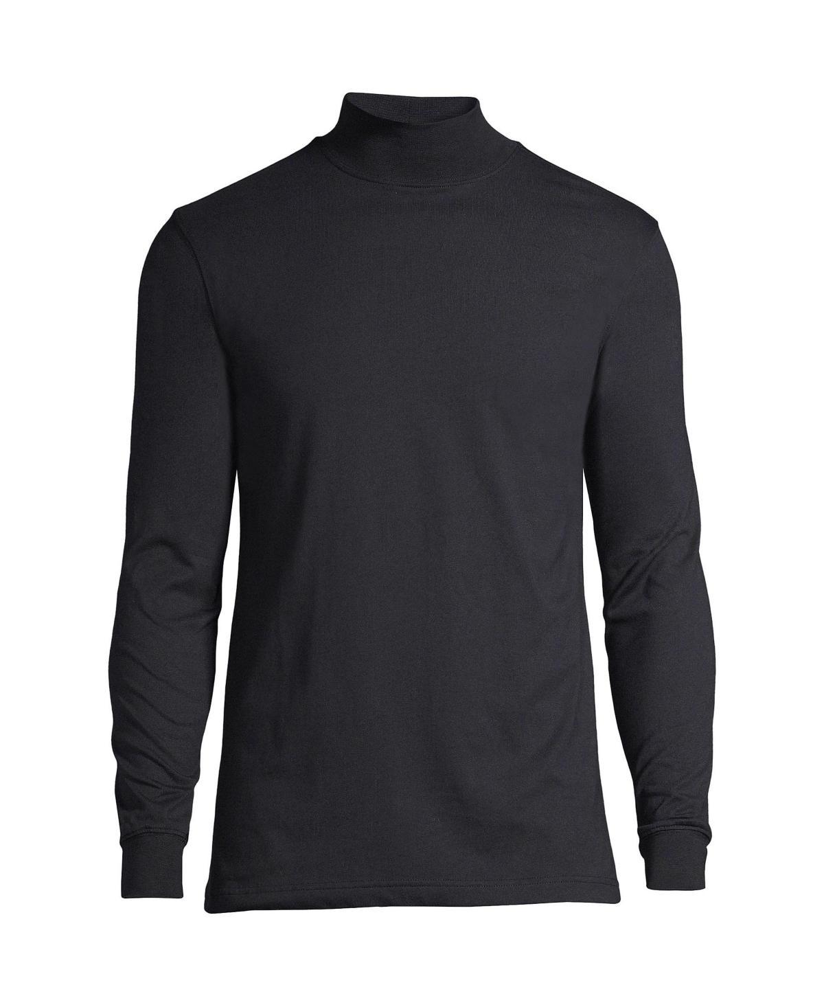 Big & Tall Lands End Super Mock Turtleneck, Mens Product Image