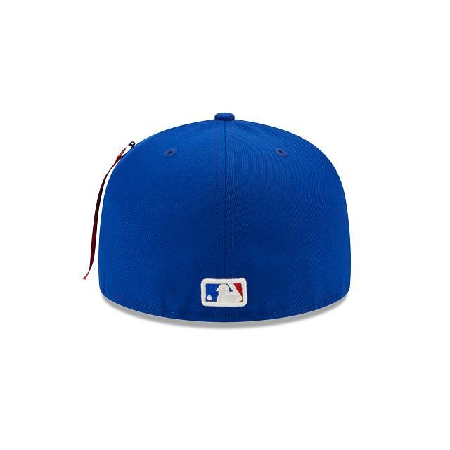 Alpha Industries X New York Mets Dual Logo 59FIFTY Fitted Hat Male Product Image