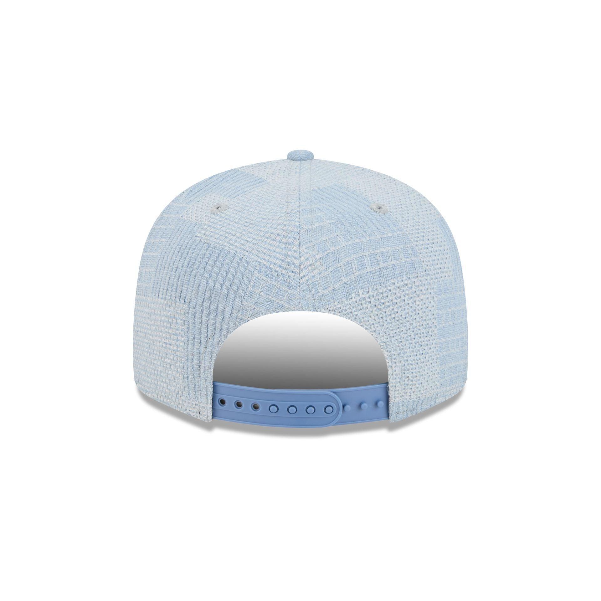 Miami Heat Denim Patchwork 9FIFTY Snapback Hat Male Product Image