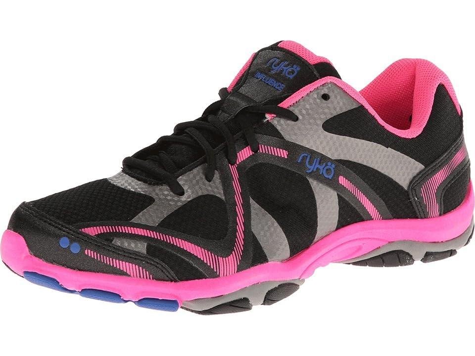 Ryka Influence Atomic Pink/Royal Blue/Forge Grey) Women's Shoes Product Image