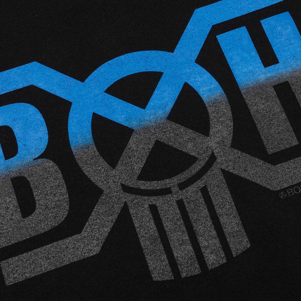 BxH Gradation Logo Tee - Black/Blue Male Product Image