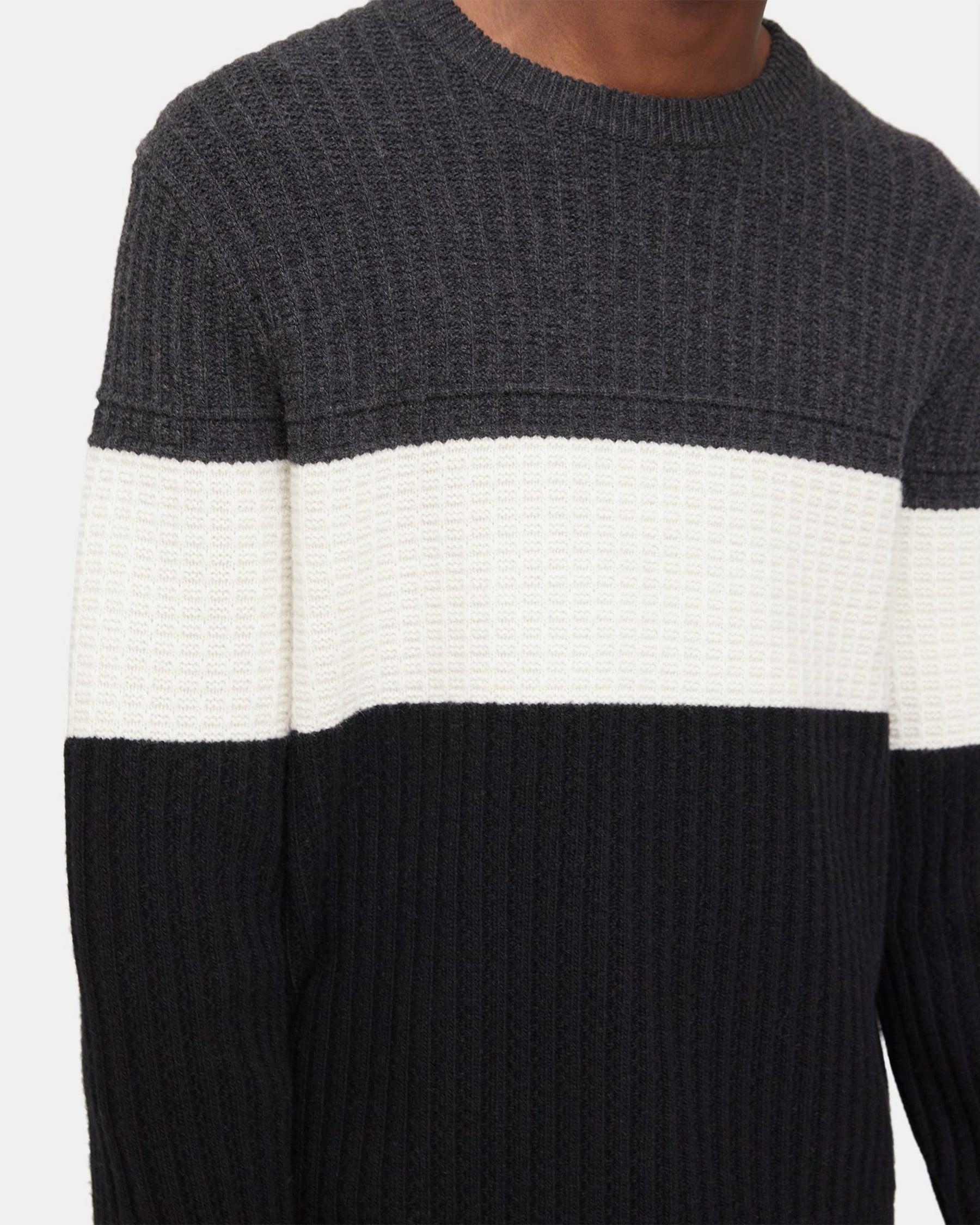 Crewneck Sweater in Wool-Cashmere Product Image